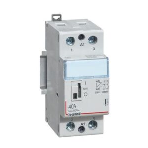 Contactor CX³ có tay cầm mặt trước 2 cực – 40A – 250V – 412545 Legrand