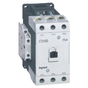 KHỞI ĐỘNG TỪ CTX3 100 3P-230V(2NO+2NC) 75A – 416186 Legrand