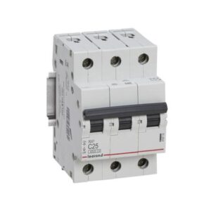 MCB RX3 4500 3P ~ 230/400V 25A – 419710 Legrand