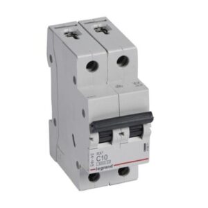 MCB RX3 6000A 2 pole 10A curve C – 419871 Legrand
