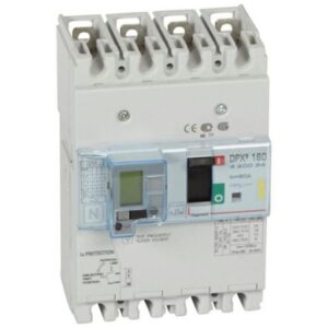 Cầu dao DPX3 160,4 cực, có dòng định mức 100A và bảo vệ nhiệt từ – 420034 Legrand