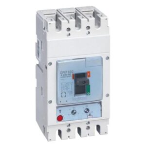 Cầu dao DPX3 250,4 cực, có dòng định mức 200A và bảo vệ điện tử – 422002 Legrand