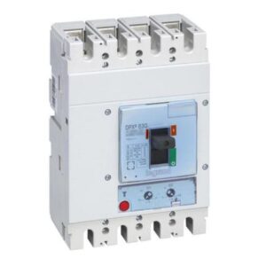 Cầu dao DPX3 250,4 cực, có dòng định mức 250A và bảo vệ điện tử.+ bảo vệ chống rò rỉ đất – 422008 Legrand