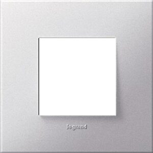 Mặt che vuông 2M Arteor soft alu – 571302 Legrand