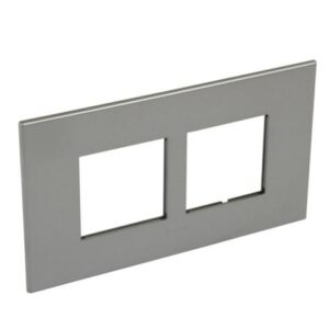 Mặt che vuông 2×2 module màu xám đậm Legrand Arteor 571314 Legrand