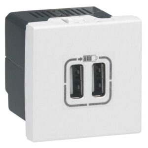 Ổ cắm sạc đôi USB Legrand Arteor 572078 Legrand