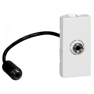 Jack cắm 3.5mm Legrand Arteor – White | 572091 Legrand