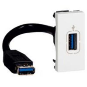 Ổ cắm USB 3.0 Legrand Arteor màu trắng 572094 Legrand