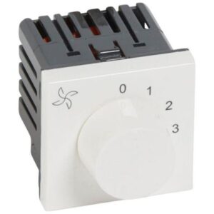 Chiết áp quạt 40 – 400VA – 2 modules – White | 572215 Legrand