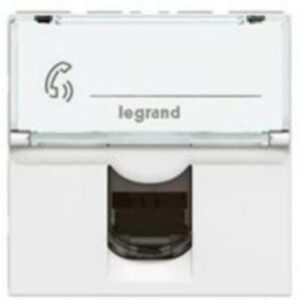 Ổ cắm điện thoại RJ12 2 module Arteor 572313 Legrand