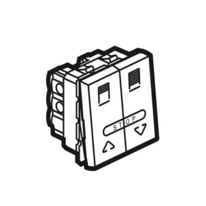Nút nhấn đôi điều khiển rèm cuốn điện Arteor – 10 A – 2 module – 573724 Legrand