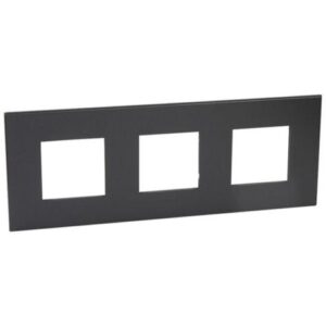 Plate Arteor – French/German standard – square – 3 x 2 modules – graphite – 575052 Legrand