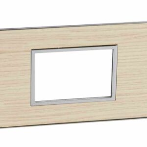 Mặt che 3 mod – chuẩn Anh – Light Oak – 576169 Legrand