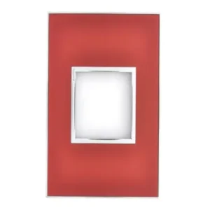 Mặt che 2 mod – chuẩn Ý – Mirror Red – 576436 Legrand