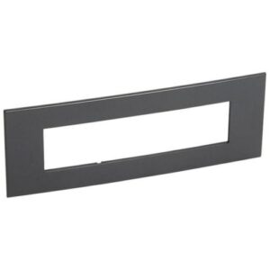 Mặt che 8 mod + khung đỡ – Graphite – 576702 Legrand