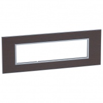 Mặt che 8 mod + khung đỡ – Wenge Style – 576705 Legrand