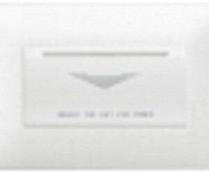 Công tắc thẻ 16A-220~ bao gồm khung đỡ và mặt che – 654305 Legrand