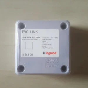 PVC-LINK weatherproof enclosure box opaque cover ip55 110x110x60 – 656800 Legrand