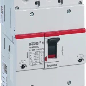 MCCB DRX250HP 3P-50kA loại điều chỉnh 63A – 669086 Legrand