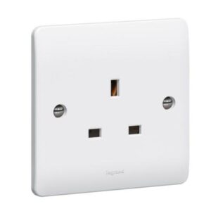 Ổ cắm tổng hợp – 1 ổ cắm không chuyển mạch – 13 A 250 V màu trắng-730065 Legrand