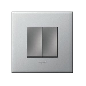 Mặt che nhựa màu ngọc trai Arteor 2 module 575211 Legrand