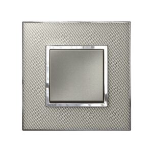 Mặt che sợi inox xoắn Arteor 2 module 576127 Legrand