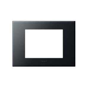 Mặt che nhựa đen Arteor 3 module 575012 Legrand