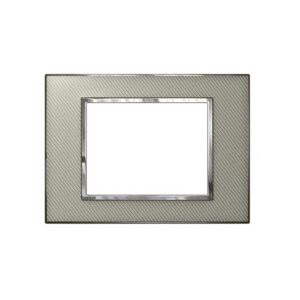 Mặt che sợi inox xoắn Arteor 3 module 576457 Legrand