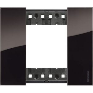 Mặt công tắc Bticino Living Now 2 module màu night KA4802DG Legrand