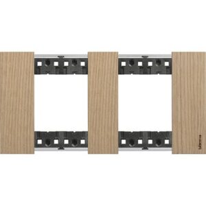 Mặt công tắc Bticino Living Now 2x2P 71mm màu nâu nhạt KA4802M2LM Legrand