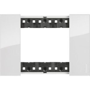 Mặt công tắc Bticino Living Now 3 module màu kem KA4803DW Legrand