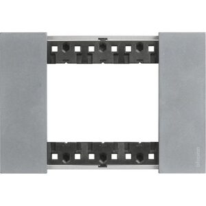 Mặt công tắc Bticino Living Now 3 module màu Moon KA4803NW Legrand