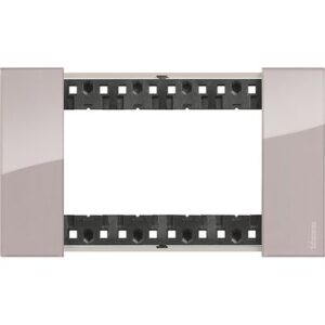 Mặt công tắc Bticino Living Now 4 module màu aura KA4804DM Legrand