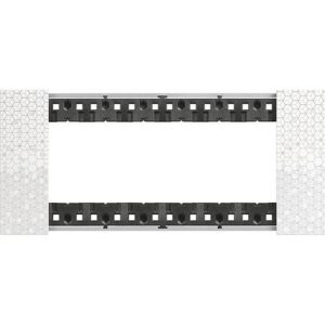 Mặt công tắc Bticino Living Now 6 module màu pixel KA4806MW Legrand
