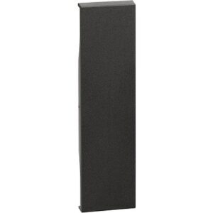 Mặt che Bticino Living Now cho module trống 1 module màu đen KG00 Legrand