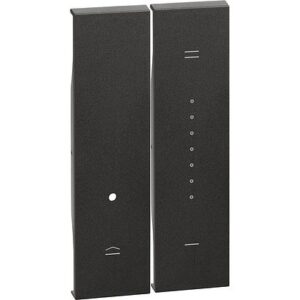 Mặt che Living Now cho dimmer K4410-K4411 2 module màu đen KG19 Legrand