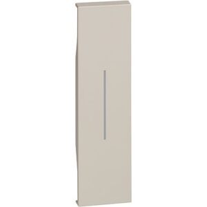 Mặt che nút nhấn Bticino Living Now 1 module màu cát KM01 Legrand