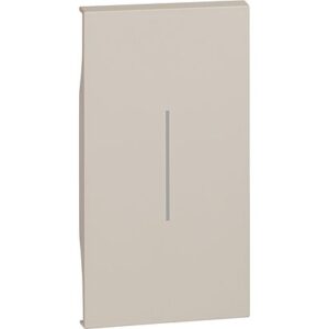 Mặt che Bticino Living Now nút nhấn 2 module màu cát KM01M2 Legrand