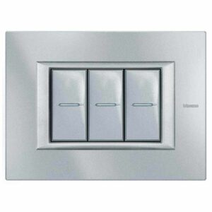 Mặt che nhôm bạc Axolute – HA4803HC Legrand