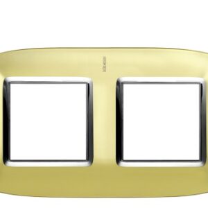 Mặt che 2x2M – Gold Satin – HB4802/2OSN Legrand