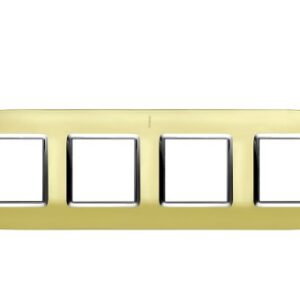 Mặt che 2×4 Module màu vàng mờ – HB4802/4OSN Legrand
