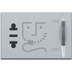 Ổ cắm cho dao cạo râu Axolute | HC4177 Legrand