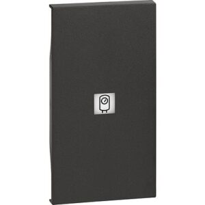 Mặt che với biểu tượng nồi hơi 2 Modules – Đen |KG01M2SN Legrand