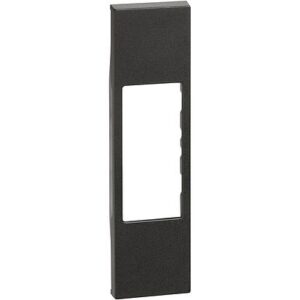Mặt che cho ổ cắm RJ có đèn báo 1 module màu đen KG07 Legrand
