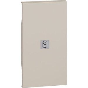 Mặt che biểu tượng nồi hơi 2 Modules – Vàng Cát | KM01M2SN Legrand