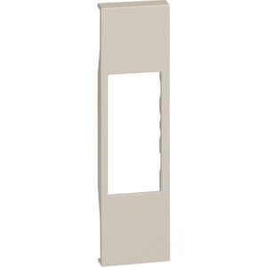 Mặt che cho ổ cắm RJ có đèn báo 1 mô đun màu cát KM07 Legrand