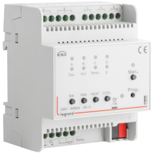 Bộ điều khiển quạt KNX 0 – 10V Legrand | 002890 Legrand