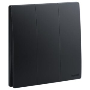 Công tắc ba 1 chiều 16A Mallia Senses – Black | 281004MB Legrand