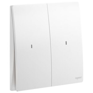 Công tắc đôi 2 chiều có đèn 16A Mallia Senses – Legrand | 281013 Legrand