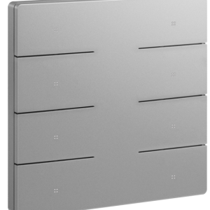 Công tắc cảm ứng KNX Legrand Mallia Senses 8 nút – Màu bạc đậm | 281026DS Legrand